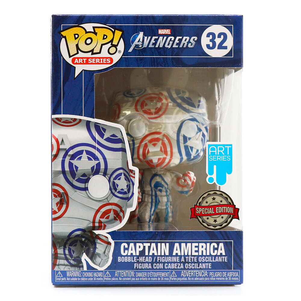 Pop Artist Series: Patriotic Age- Cap America (Exc)