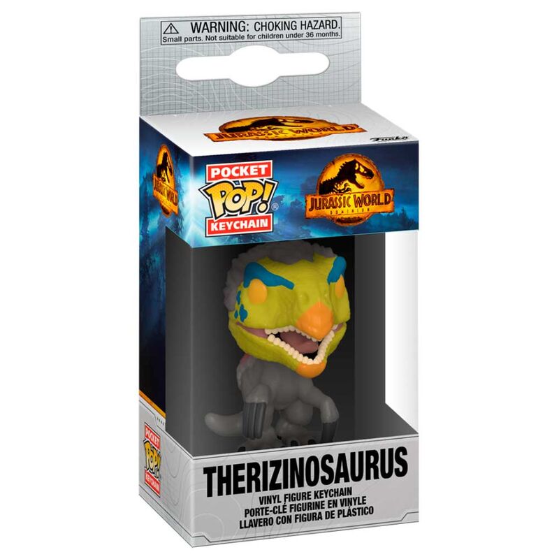 Funko Pocket Pop! Movies: Jurassic World Dominion – Slasher Dino (Therizinosaurus) Keychain