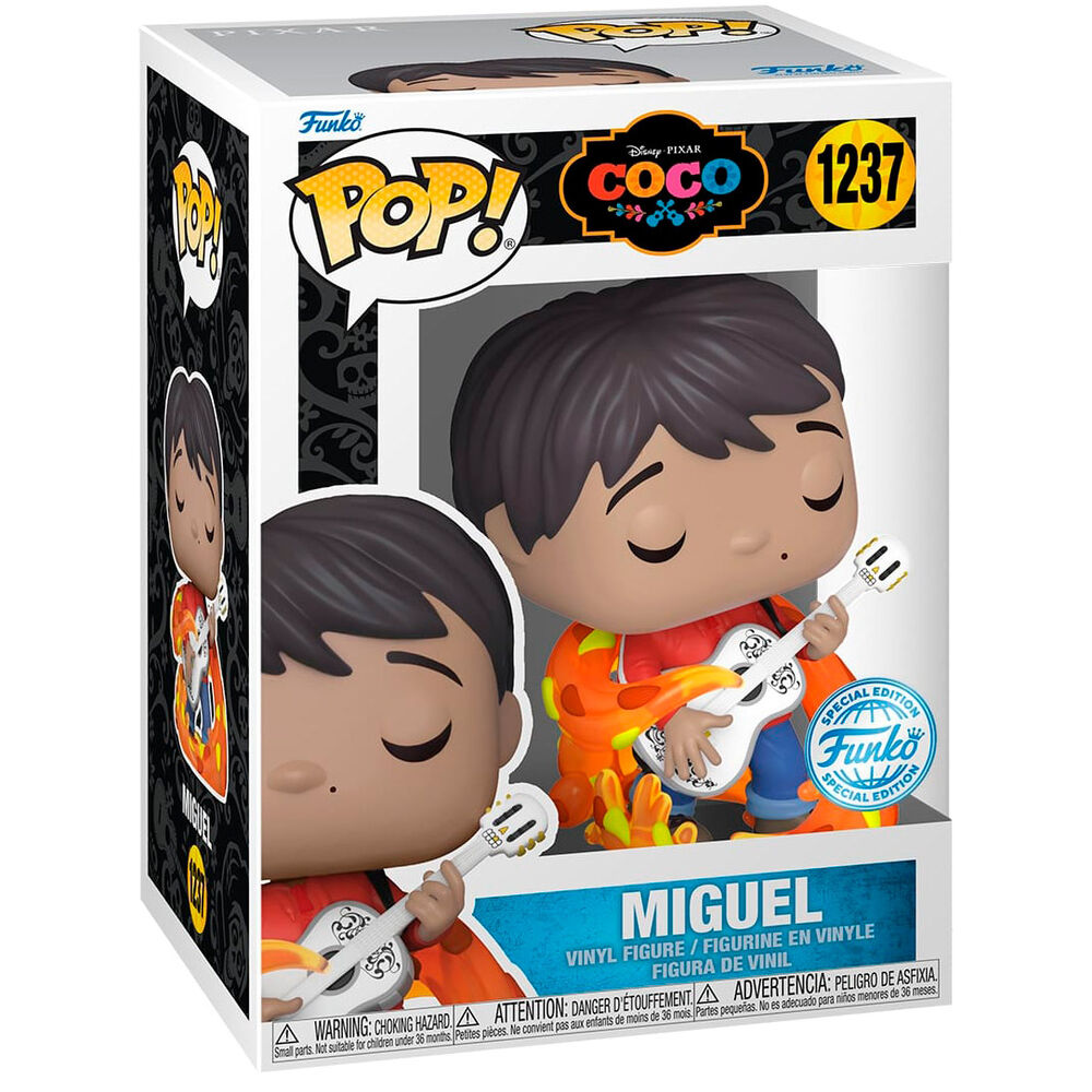 Pop! Disney: Coco – Miguel with Guitar (Glow Worm Exclusive)