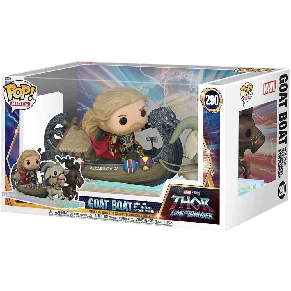 Pop! Rides Super Deluxe: Thor – Love & Thunder – The Goat Boat