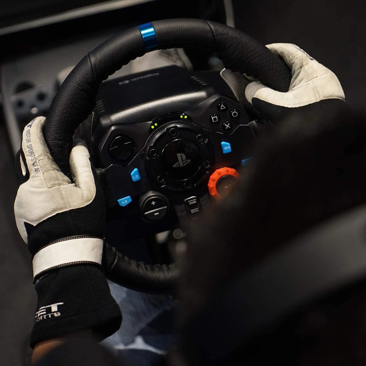 Logitech G29 Driving Force Racing Wheel and Floor Pedals for PS5, PS4, PC, Mac - Black