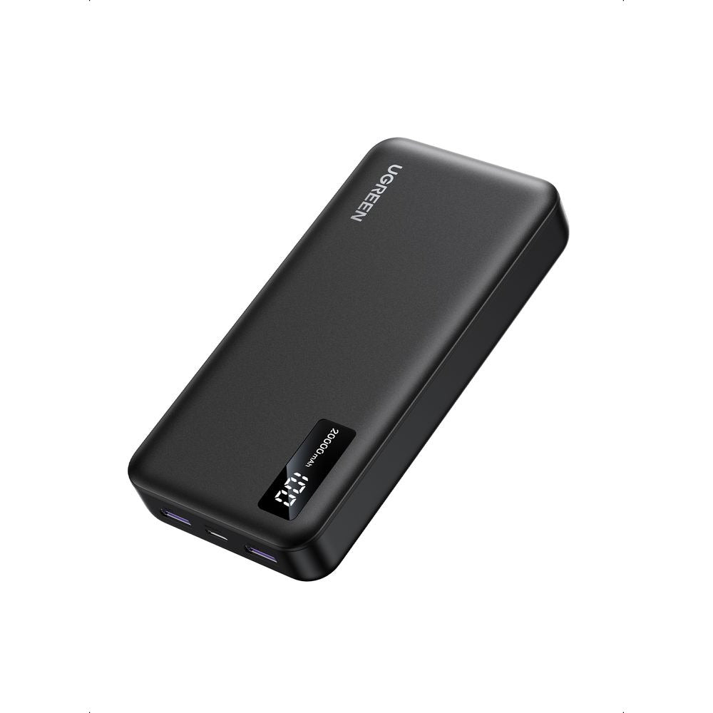 UGREEN 20,000mAh Two-Way Fast Charging Power Bank Black
