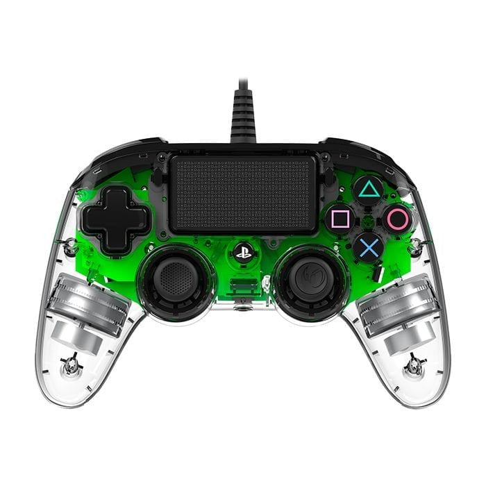 Nacon Wired compact Controller PS4 - Clear Green
