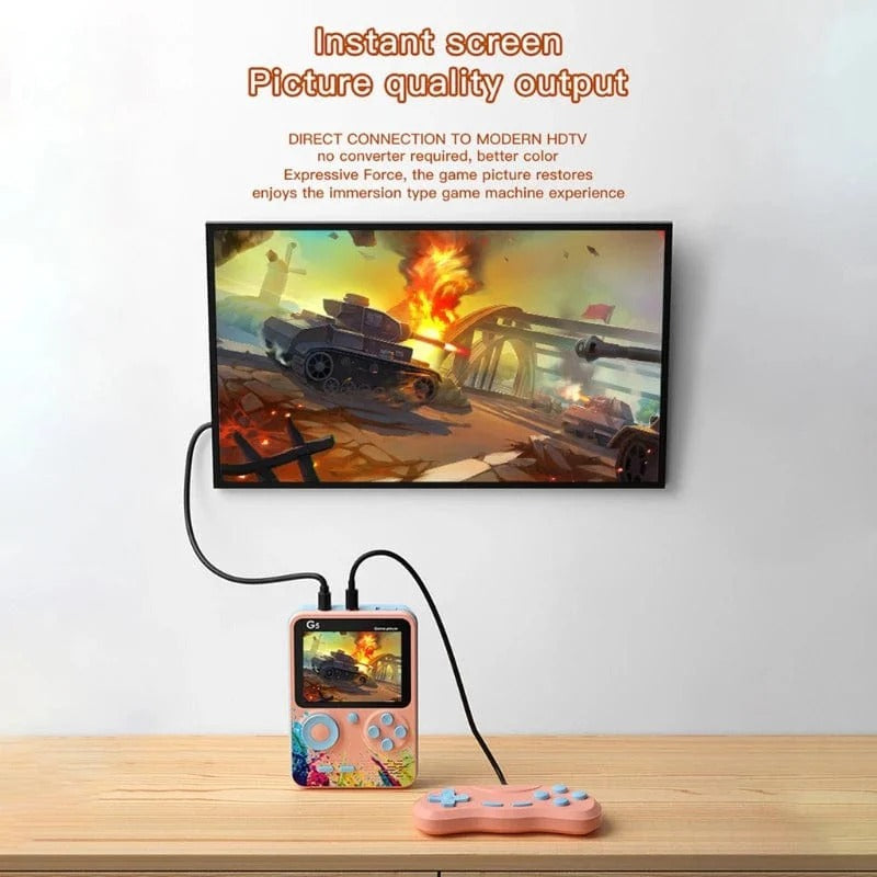 G5 Game Box Console 3.0 inch Screen-Pink