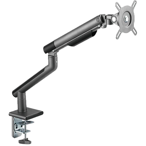 Twisted Minds Single Monitor Premium Slim Aluminum Spring-Assisted Monitor Arm Grey