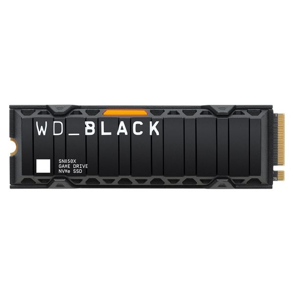 WD_BLACK 1TB SN850X NVMe Internal Gaming Solid State Drive with Heatsink - Works with Playstation 5, Gen4 PCIe, M.2 2280, Up to 7,300 MB/s