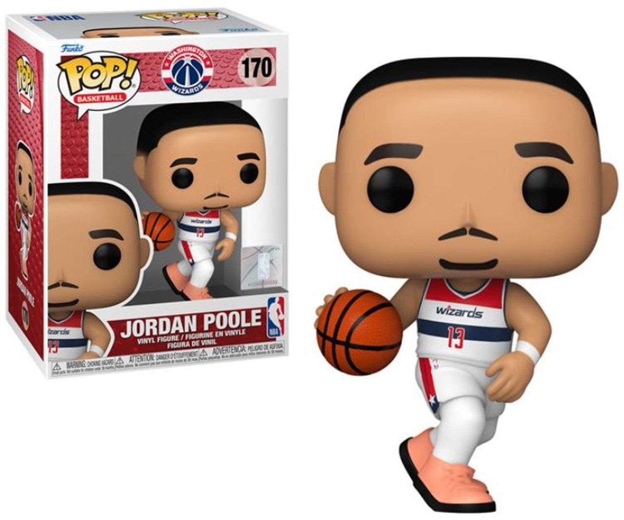 Pop! Basketball: NBA Wizards – Jordan Poole