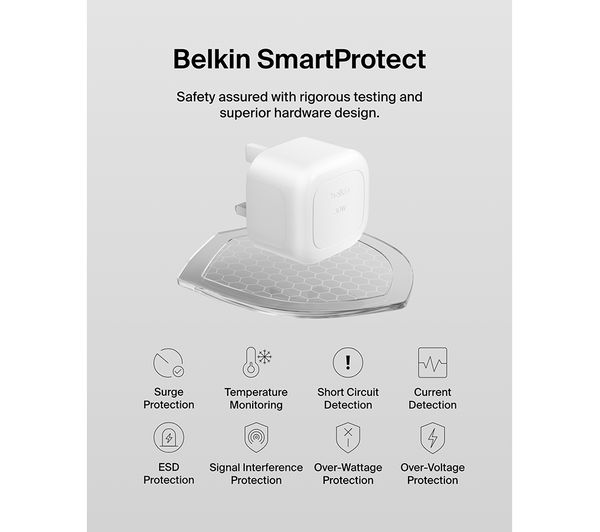 BELKIN Boost Charge 30 W USB Type-C Wall Charger White