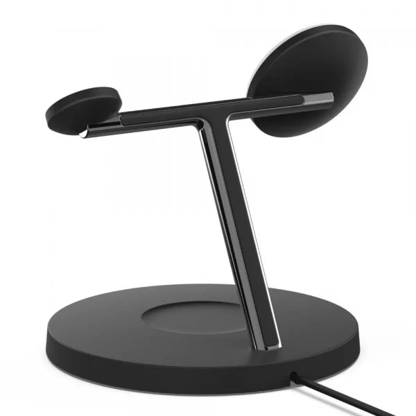 Belkin BoostCharge PRO MagSafe 3-in-1 Wireless Charger with 3-Pin UK Power Supply Unit