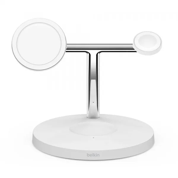 شاحن Belkin BoostCharge PRO MagSafe اللاسلكي 3 في 1 مع وحدة إمداد طاقة ثلاثية الأطراف في المملكة المتحدة