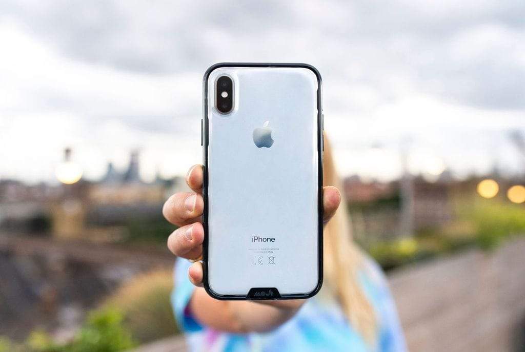 mous contour leather case for iphone xi 6 5 2019 black