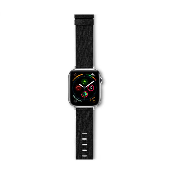 Epico Apple Watch 38/40/41mm - canvas band, Black