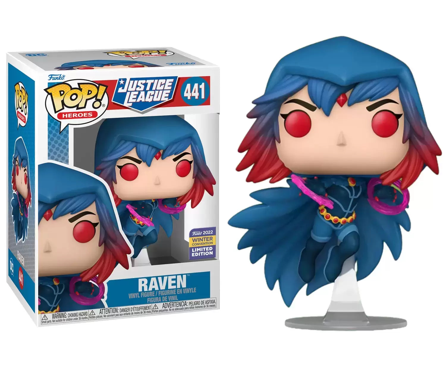 Pop! Heroes: Raven (Shared Convention Exclusive)