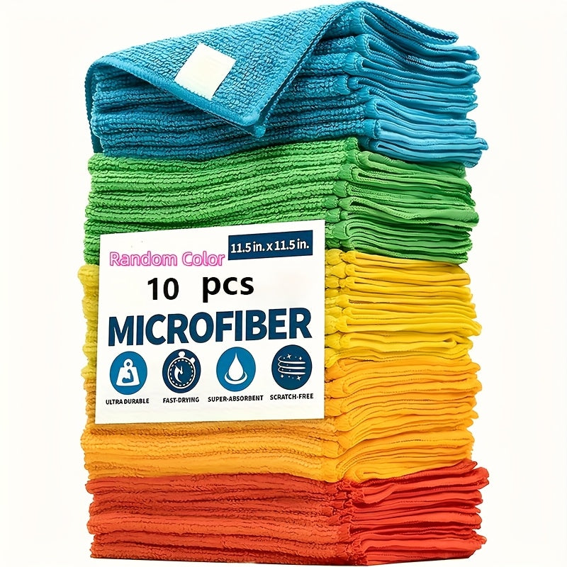 Microfiber Cleaning Cloths Home  Kitchen Essential Towels 1Pc each