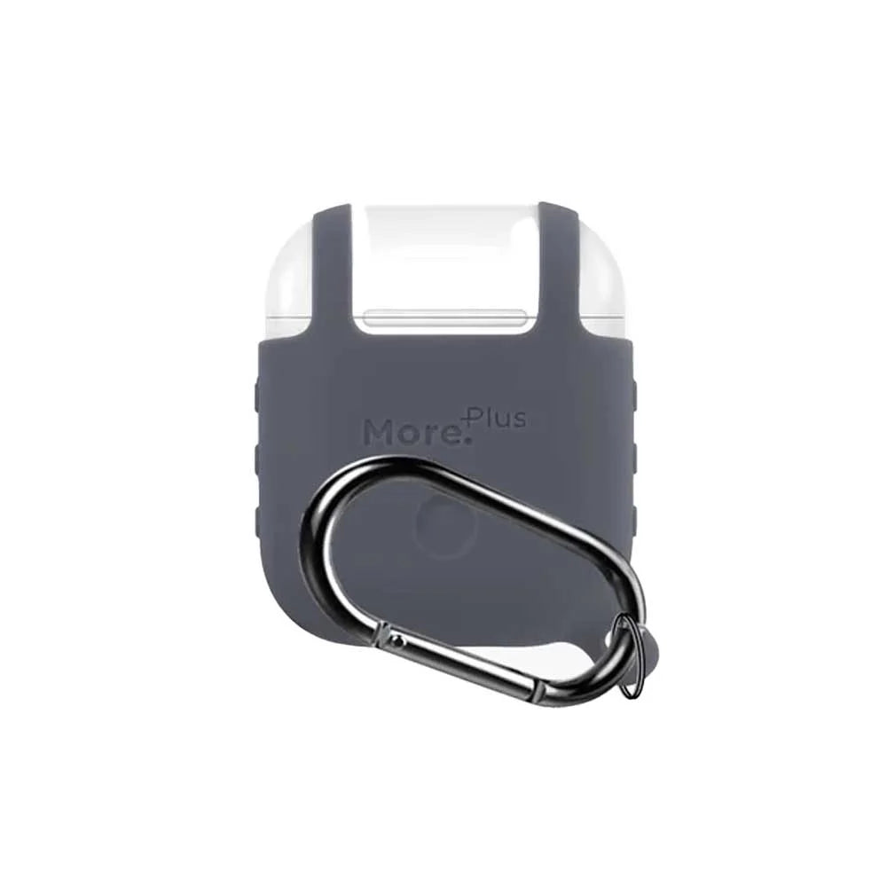 More Plus Case for Apple AirPods, Black