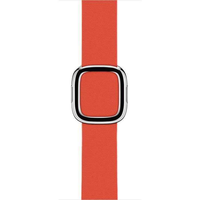 حزام ساعة Apple Watch مقاس 38/40/41 مم أحمر مع مشبك عصري صغير 