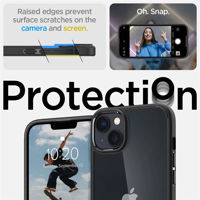 Case Spigen SGP Crystal Hybrid for Apple iPhone 14 6.1 - BLACK CLEAR