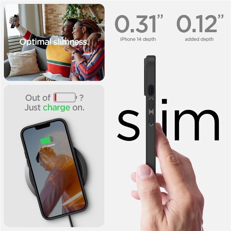Case Spigen SGP Crystal Hybrid for Apple iPhone 14 6.1 - BLACK CLEAR