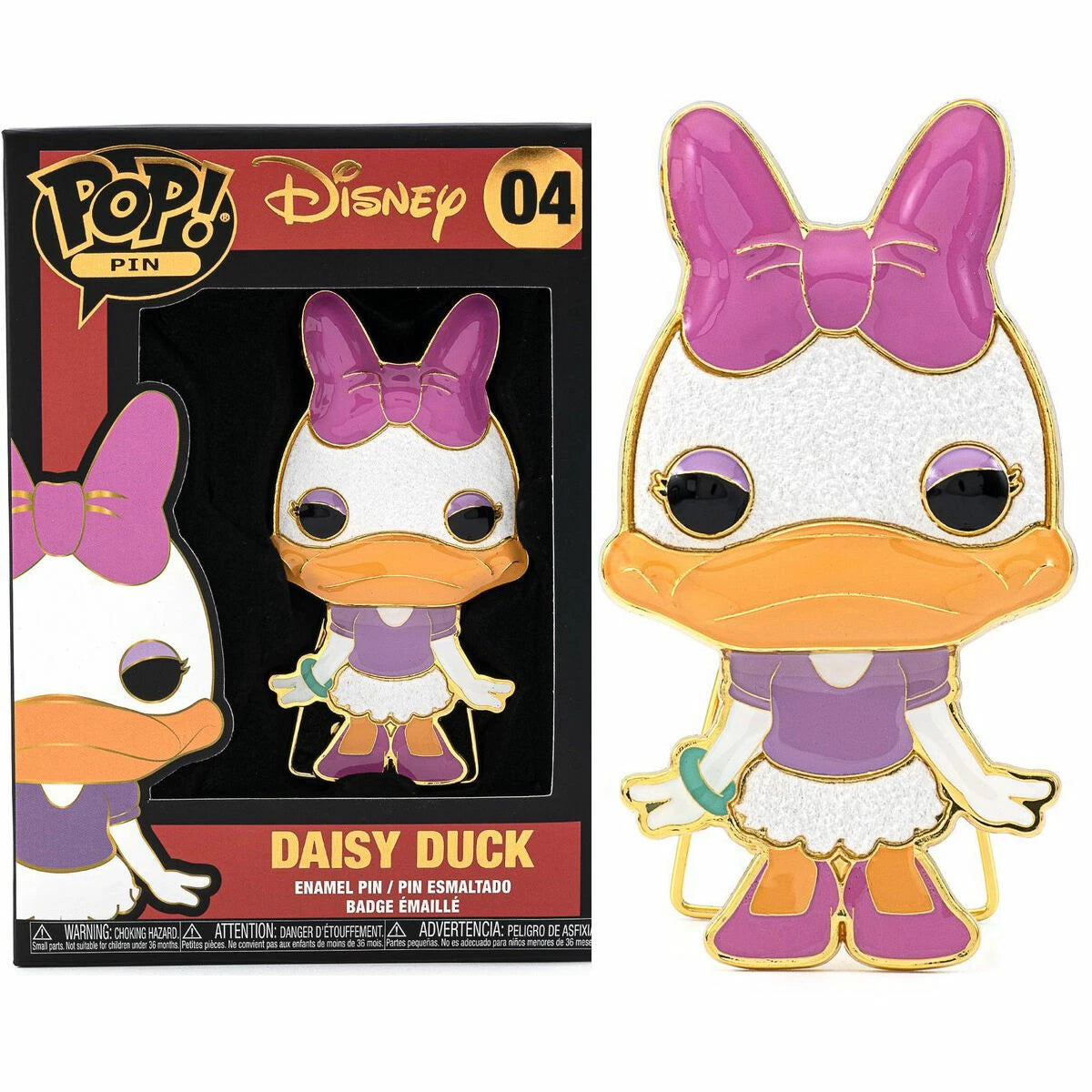Funko Pop! Pin Disney: Daisy