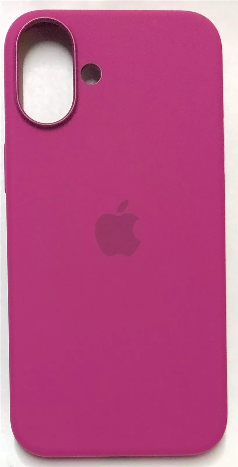 Apple - iPhone 16 Plus Silicone Case with MagSafe - Fuchsia