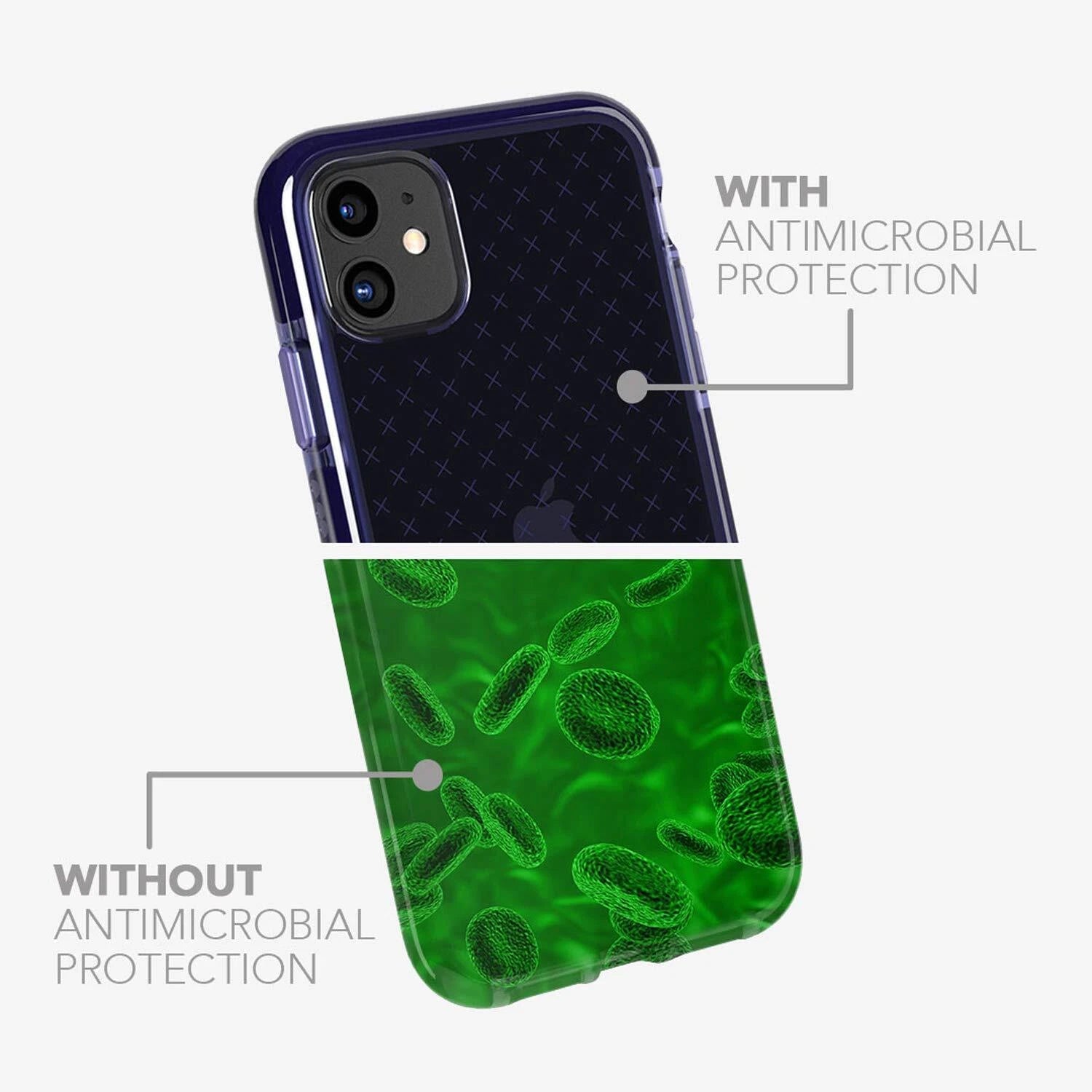 tech21 Evo Check for Apple iPhone 11 Pro Max - Germ Fighting Antimicrobial Phone