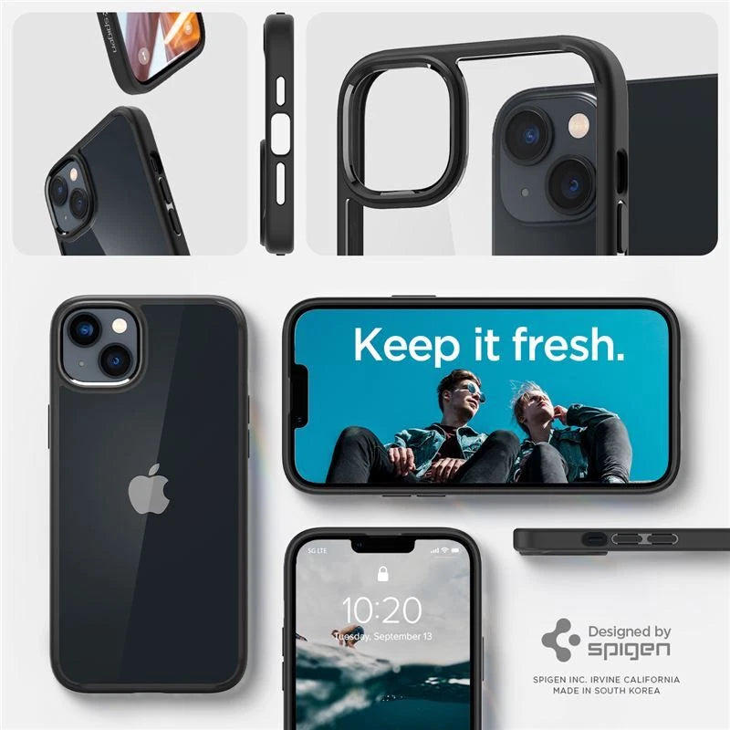 Case Spigen SGP Crystal Hybrid for Apple iPhone 14 6.1 - BLACK CLEAR