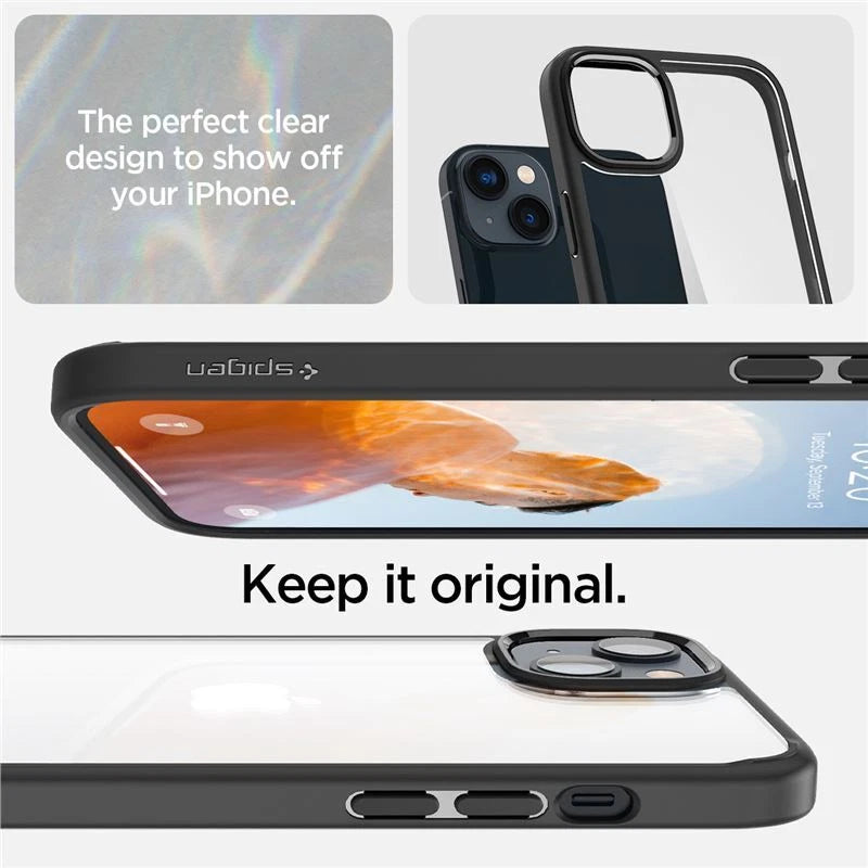 Case Spigen SGP Crystal Hybrid for Apple iPhone 14 6.1 - BLACK CLEAR
