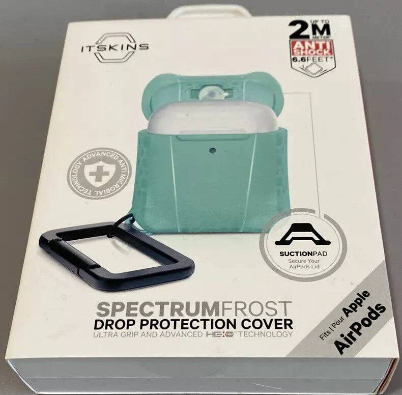 ITSKINS Spectrum Frost Case For AirPods 1 & 2 Teal