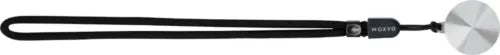 Silver Black Zigi Band Universal Cell Phone Lanyard Wrist Strap