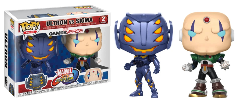 Pop! Games: Marvel vs. Capcom – Ultron vs. Sigma 2-Pack