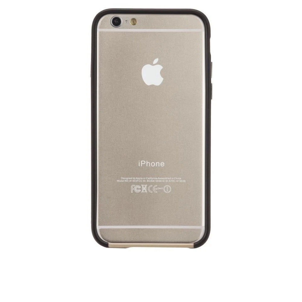 Case-mate case Tough Frame BUMPER for Apple iPhone 6 6S - Champagne BLACK