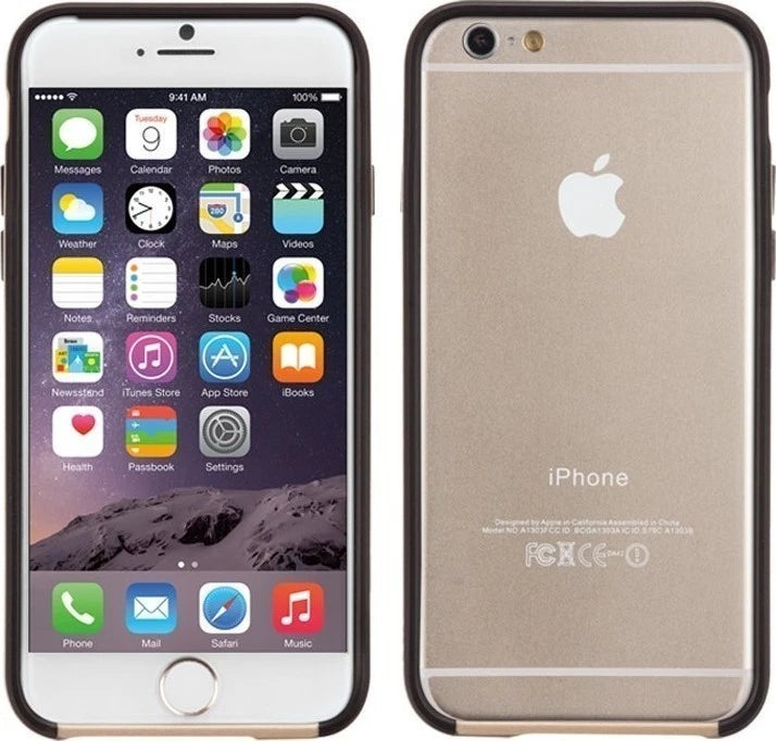 Case-mate case Tough Frame BUMPER for Apple iPhone 6 6S - Champagne BLACK