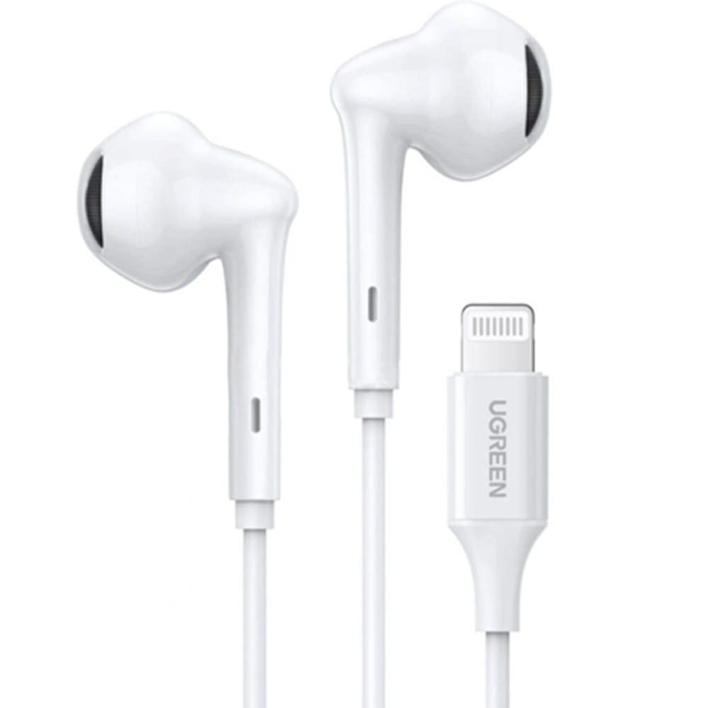 UGREEN Wired Earphones with Type-C Connector White