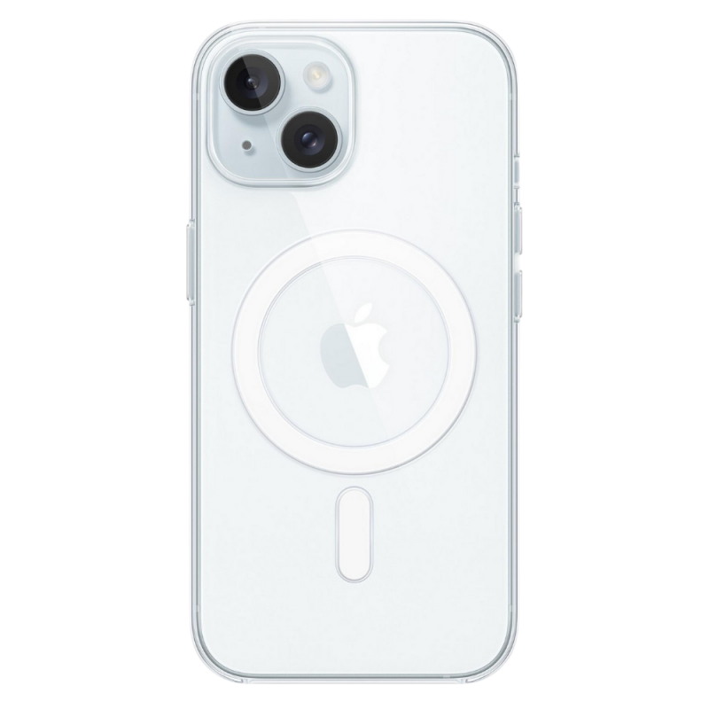 Apple Clear Case with MagSafe for iPhone 15 Plus