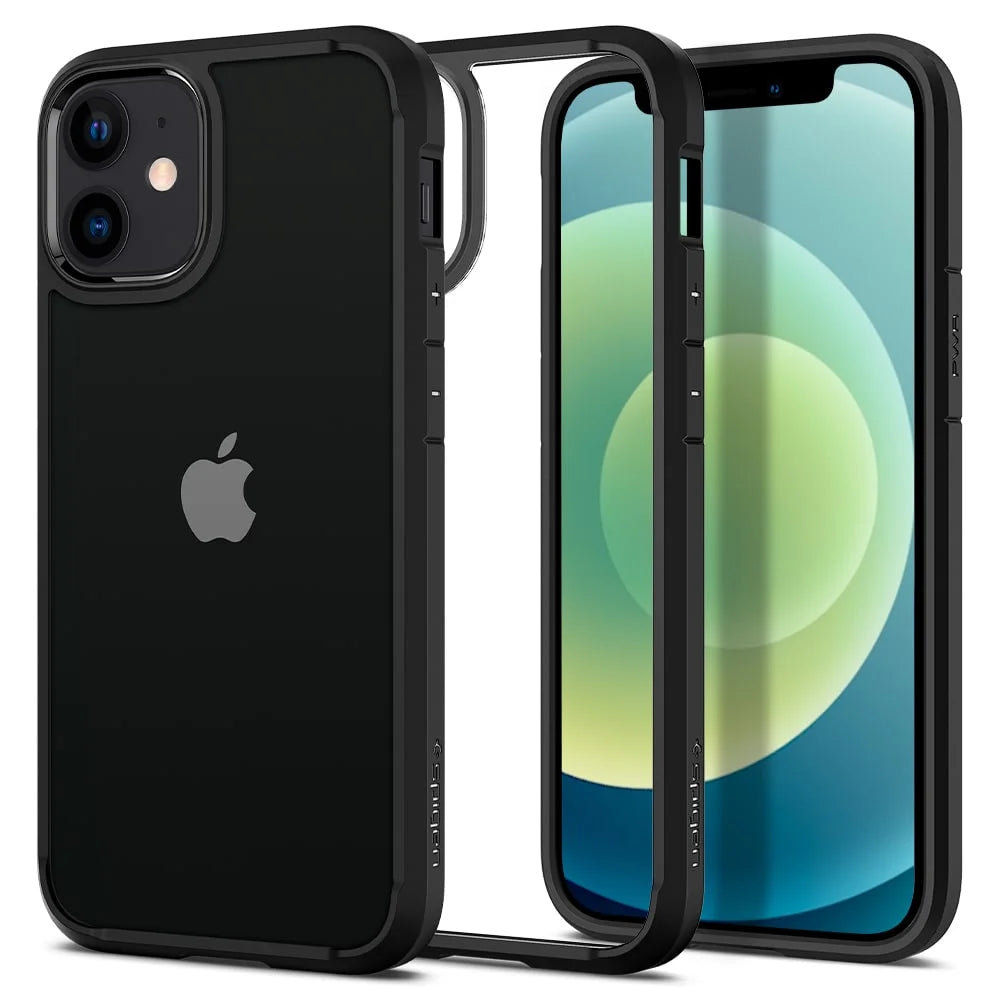 Spigen iPhone 12 mini (5.4-inch) Case Crystal Hybrid | Color:Clear (ACS01543)