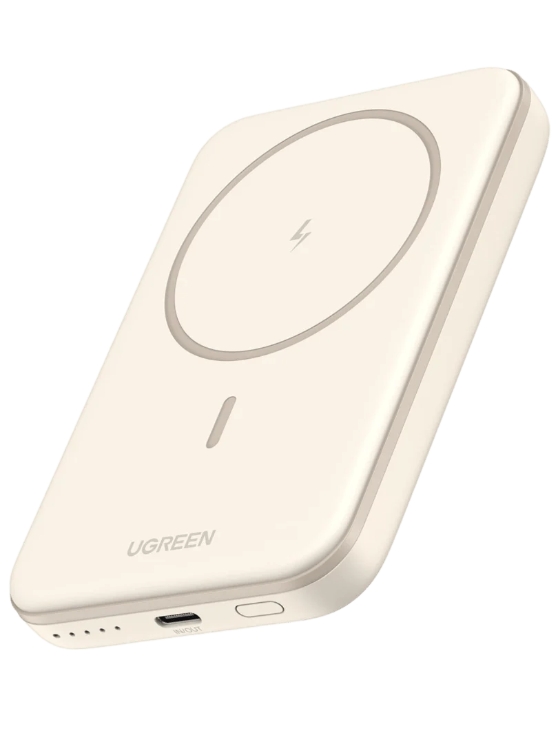 UGREEN Wireless Magnetic Power Bank 5000mAh White