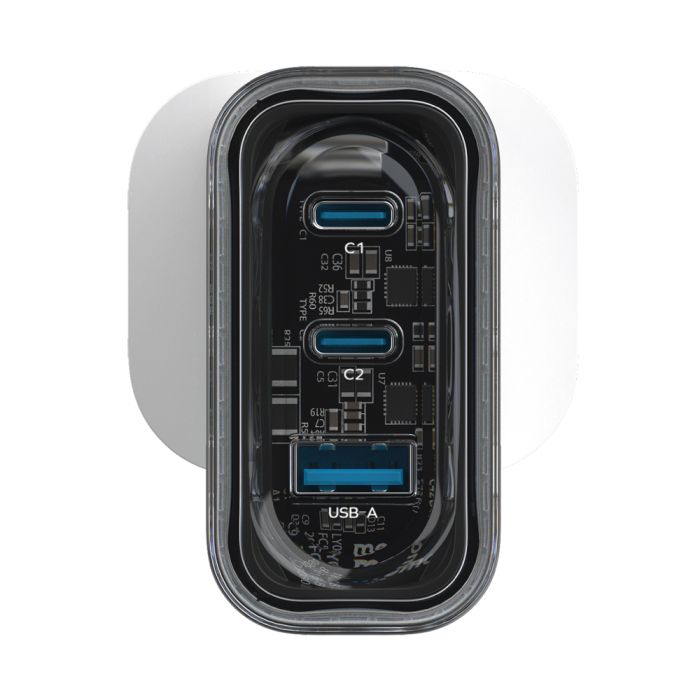 Momax 1-Charge Flow+ 3-Port 80W GaN Charger UM52UK