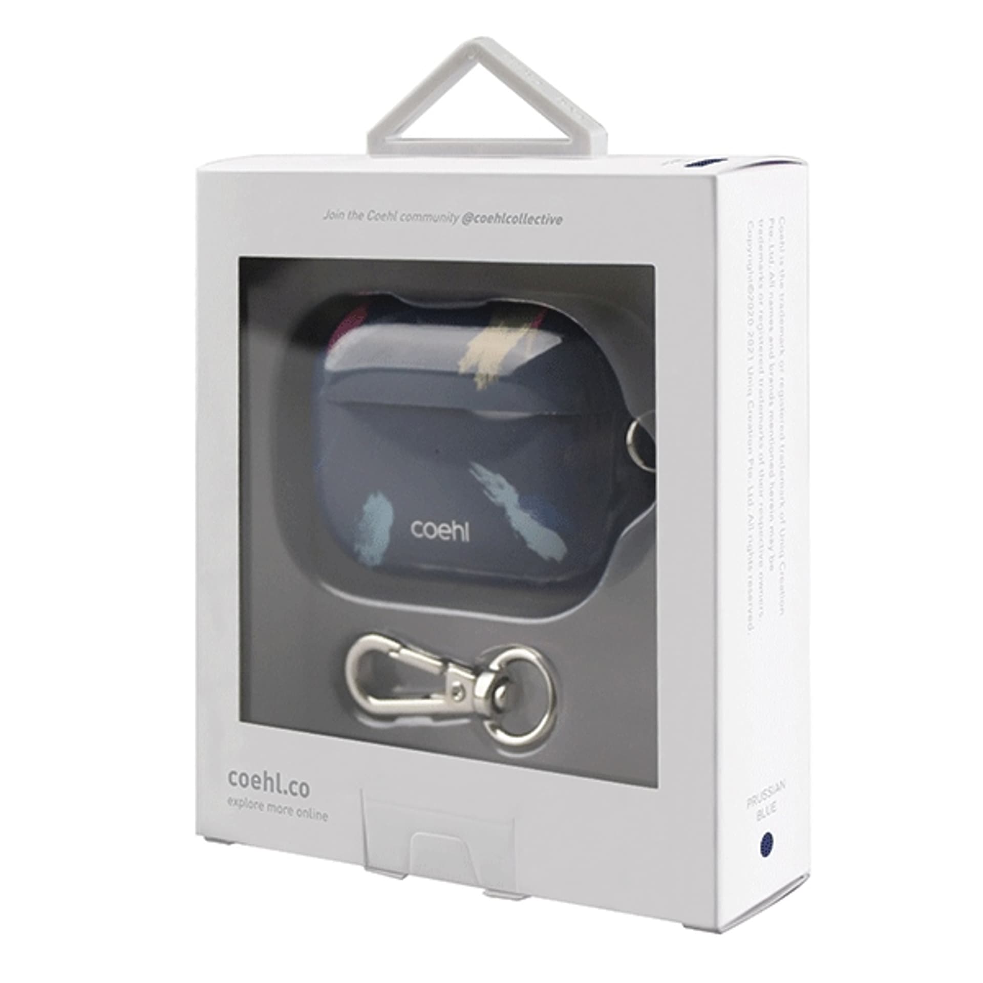 Uniq Case Coehl Reverie Airpods Pro Blue/prussian Blue