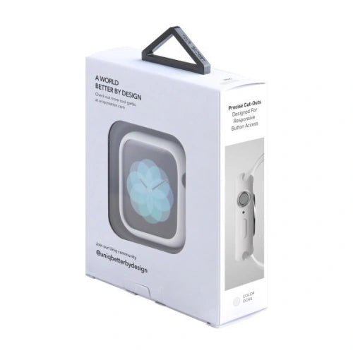 Uniq Lino Watch Case (Apple Watch 40mm, Dove White)